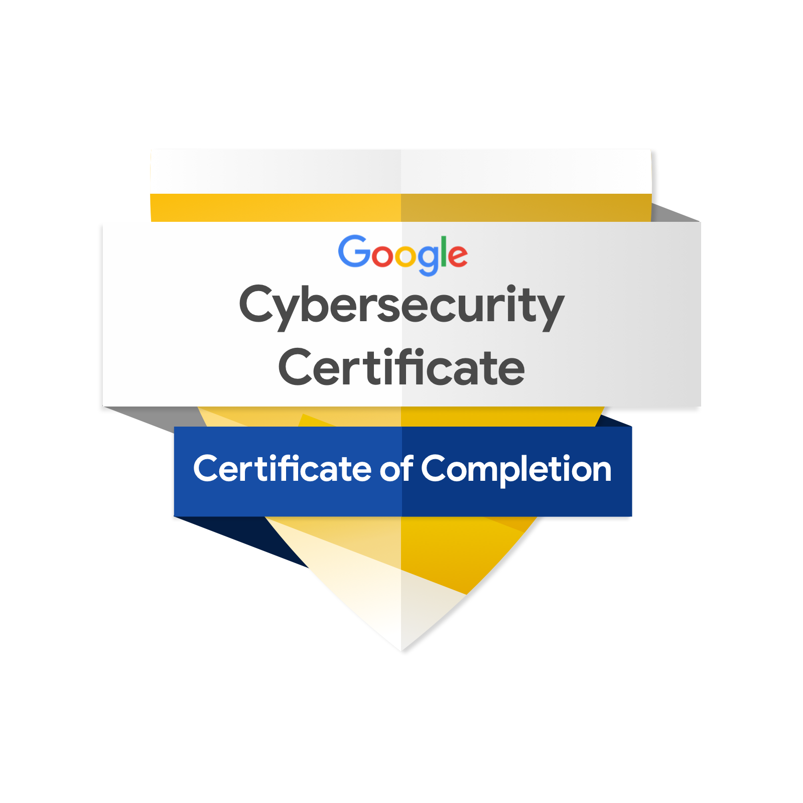 Google Cybersecurity Certificate
